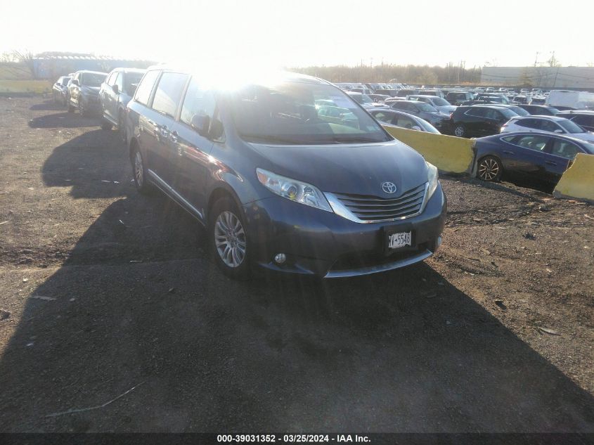 2017 Toyota Sienna Xle Premium 8 Passenger VIN: 5TDYZ3DC9HS766560 Lot: 39031352