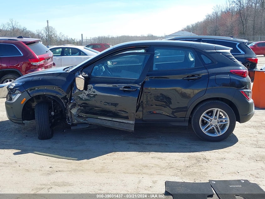 2022 HYUNDAI KONA SE - KM8K22AB9NU765346
