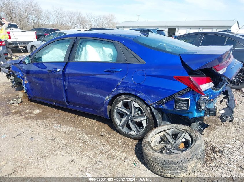 2023 Hyundai Elantra Sel VIN: KMHLS4AG5PU566454 Lot: 39031483