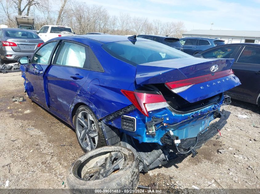 2023 Hyundai Elantra Sel VIN: KMHLS4AG5PU566454 Lot: 39031483