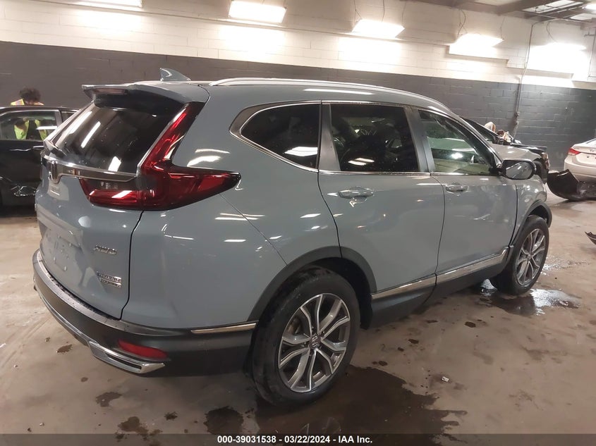 VIN 7FART6H99ME006301 2021 HONDA CR-V HYBRID TOURING