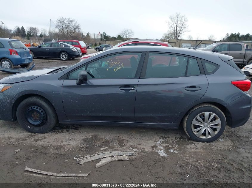 4S3GTAA6XJ3746907 | 2018 SUBARU IMPREZA