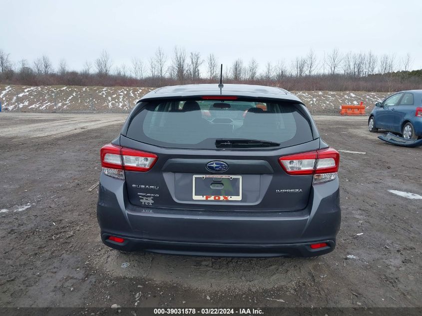 4S3GTAA6XJ3746907 | 2018 SUBARU IMPREZA