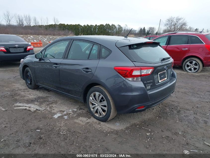 4S3GTAA6XJ3746907 | 2018 SUBARU IMPREZA