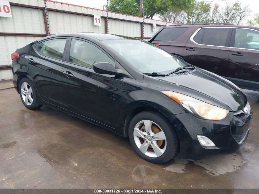 2012 Hyundai Elantra Gls (Ulsan Plant) VIN: KMHDH4AE1CU301106 Lot: 39031726