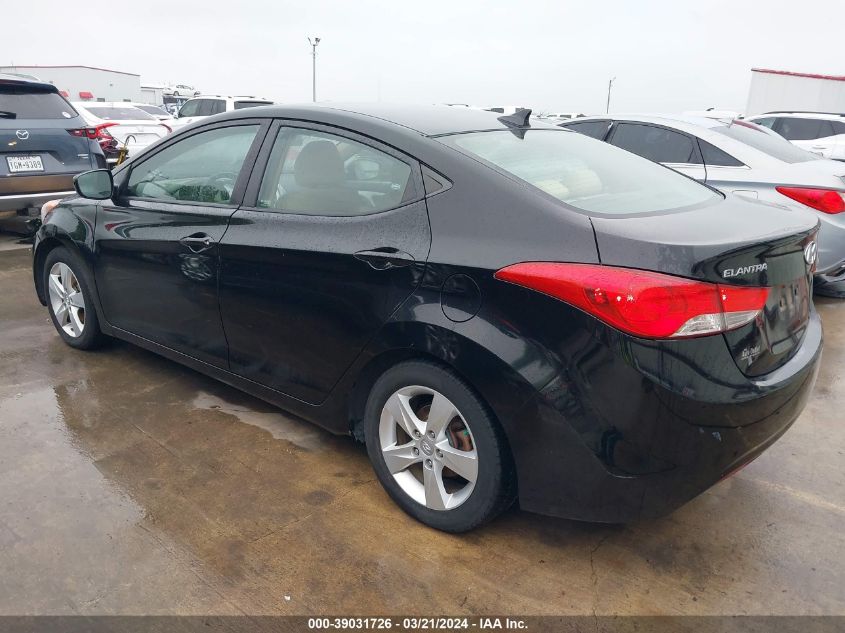 2012 Hyundai Elantra Gls (Ulsan Plant) VIN: KMHDH4AE1CU301106 Lot: 39031726