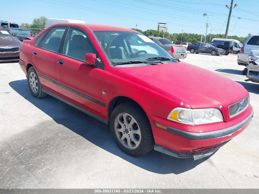 2000 Volvo S40 A/As VIN: YV1VS2557YF517086 Lot: 39031740