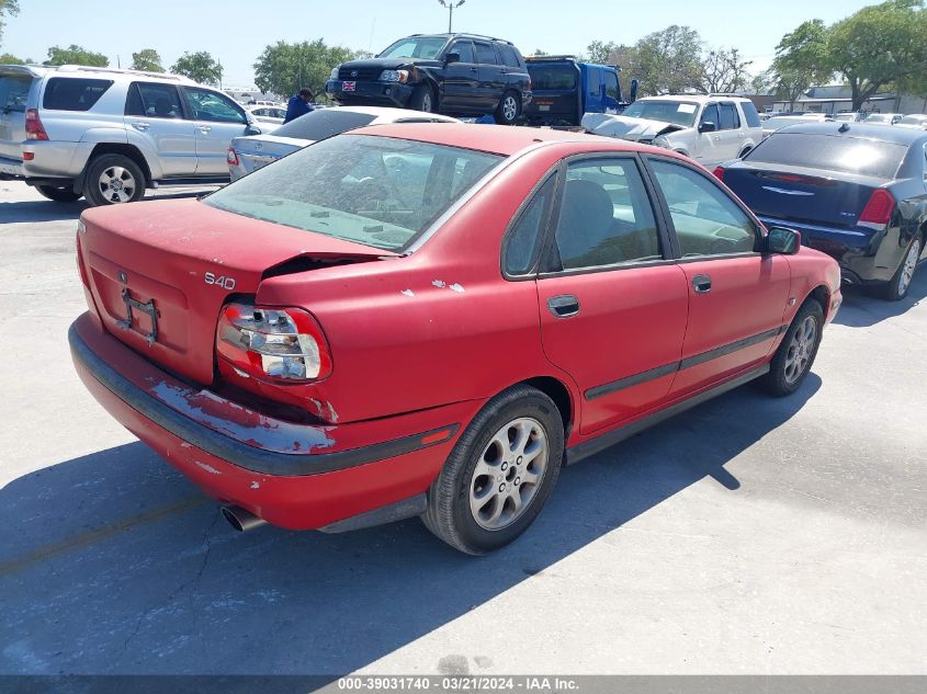 2000 Volvo S40 A/As VIN: YV1VS2557YF517086 Lot: 39031740