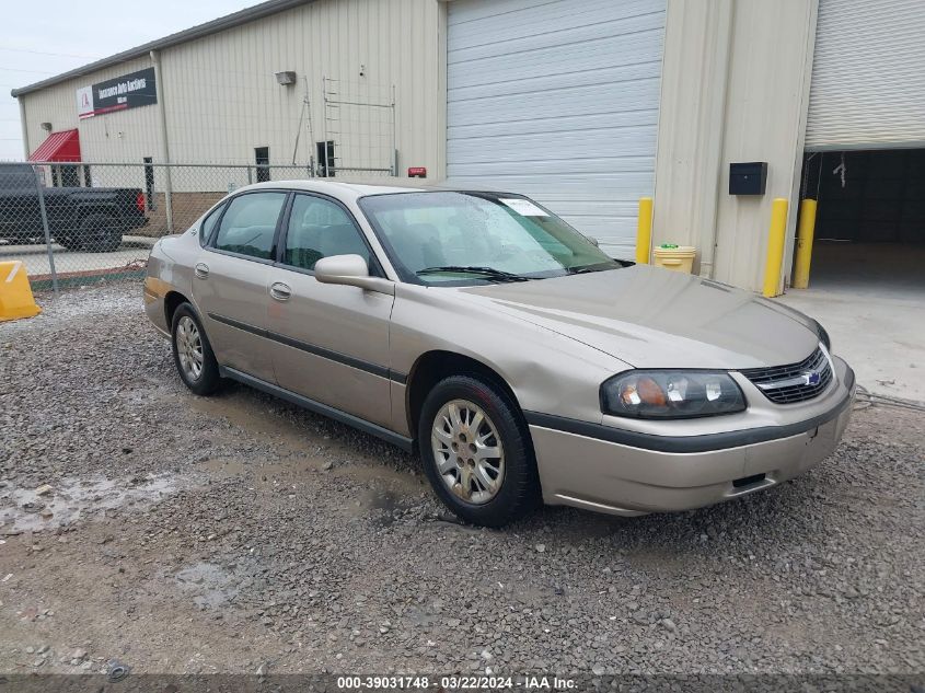 2003 Chevrolet Impala VIN: 2G1WF52E939117125 Lot: 40240559