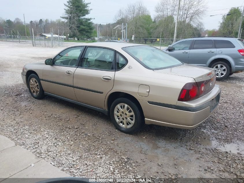 2003 Chevrolet Impala VIN: 2G1WF52E939117125 Lot: 40240559