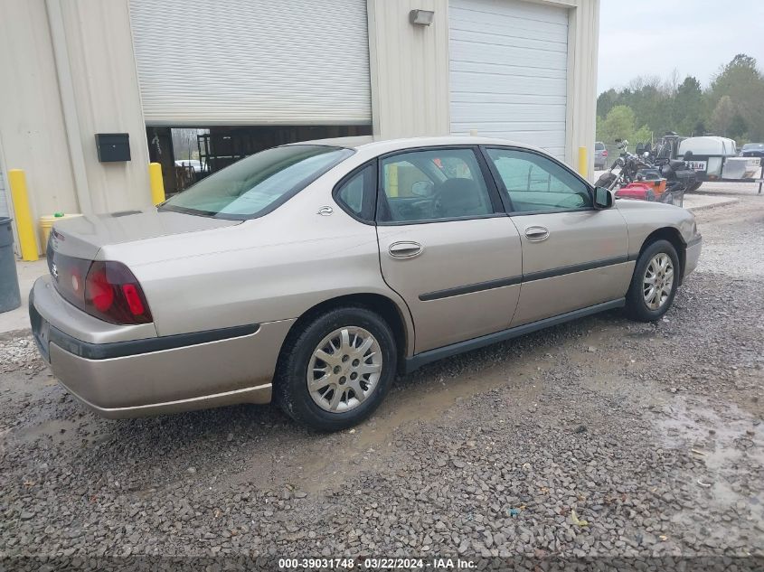 2003 Chevrolet Impala VIN: 2G1WF52E939117125 Lot: 40240559