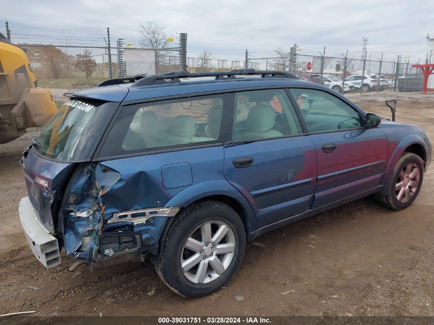 2006 Subaru Outback 2.5I VIN: 4S4BP61CX67344849 Lot: 39031751