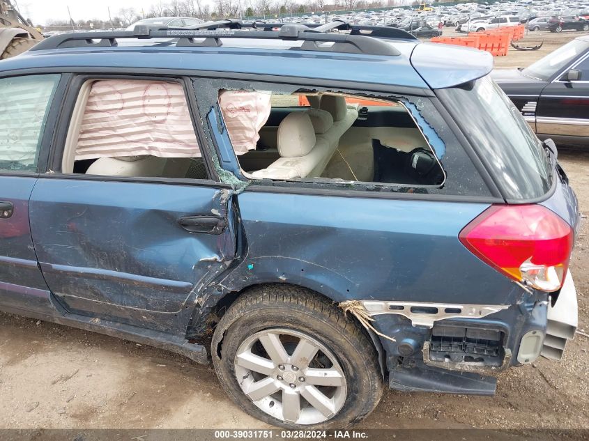 2006 Subaru Outback 2.5I VIN: 4S4BP61CX67344849 Lot: 39031751