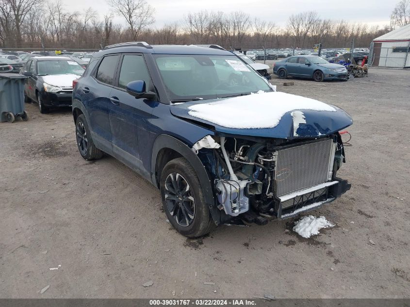 2021 Chevrolet Trailblazer Awd Lt VIN: KL79MRSL2MB091027 Lot: 39031767