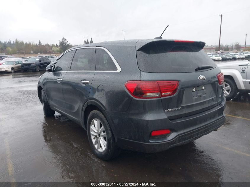 2020 Kia Sorento 2.4L Lx VIN: 5XYPG4A34LG629298 Lot: 39032011