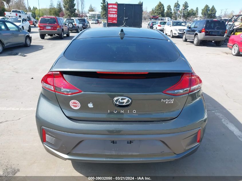 KMHC65LC3LU226069 2020 Hyundai Ioniq Hybrid Blue