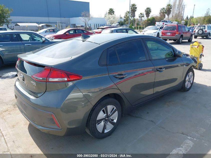 2020 Hyundai Ioniq Hybrid Blue VIN: KMHC65LC3LU226069 Lot: 39032050