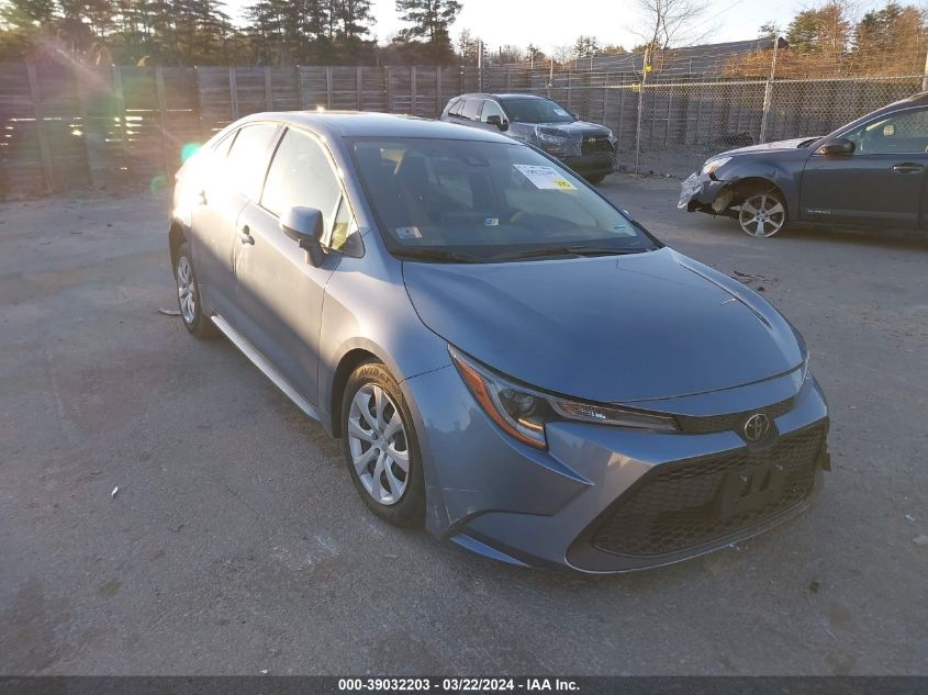 2022 Toyota Corolla Le VIN: JTDEPMAE9N3011734 Lot: 39032203