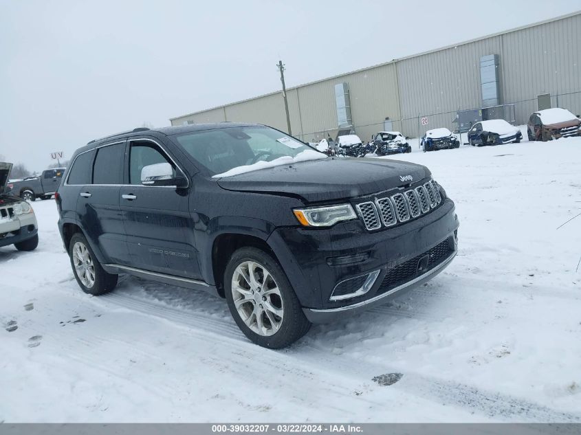 2019 Jeep Grand Cherokee Summit 4X4 VIN: 1C4RJFJT9KC552212 Lot: 39032207