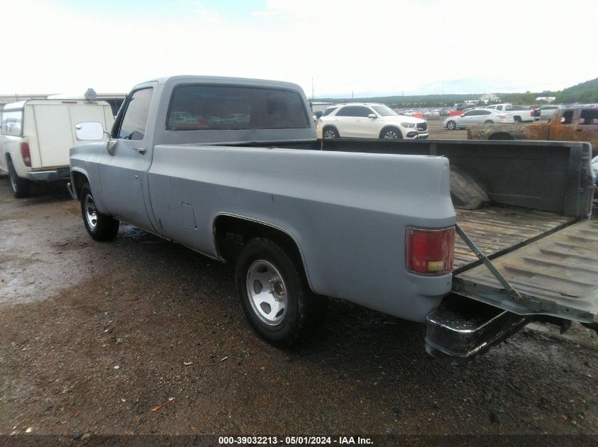 1987 Chevrolet R10 VIN: 1GCER14K6HF396456 Lot: 39032213