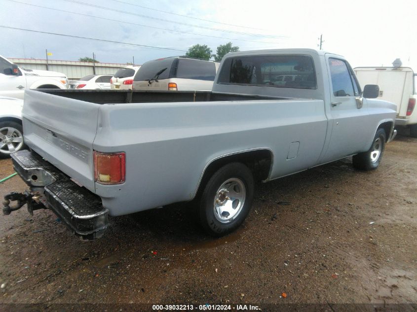 1987 Chevrolet R10 VIN: 1GCER14K6HF396456 Lot: 39032213