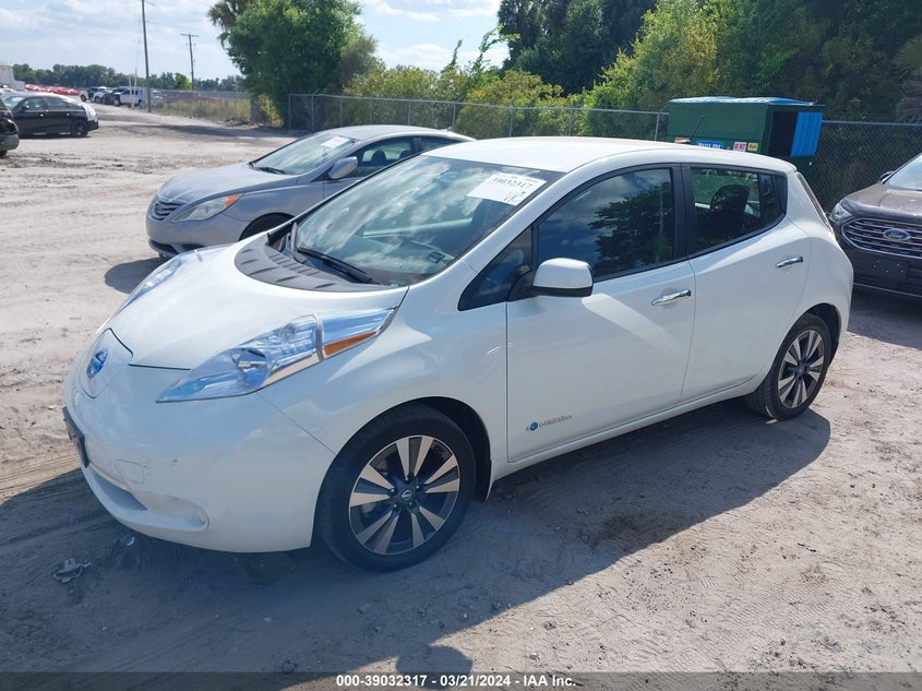 2017 Nissan Leaf Sv VIN: 1N4BZ0CP0HC303352 Lot: 39032317