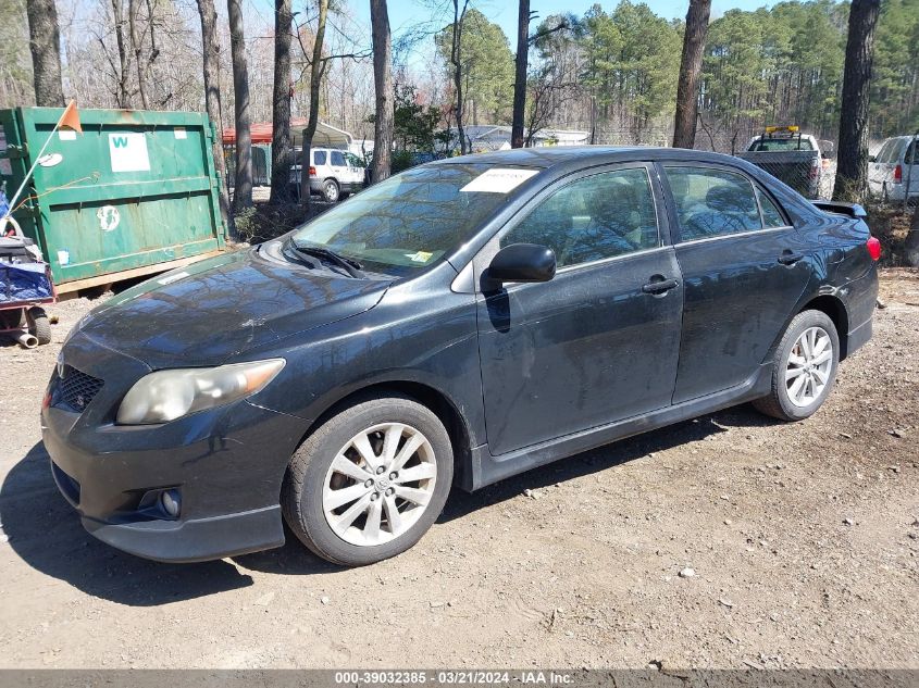 2T1BU40E89C151431 | 2009 TOYOTA COROLLA