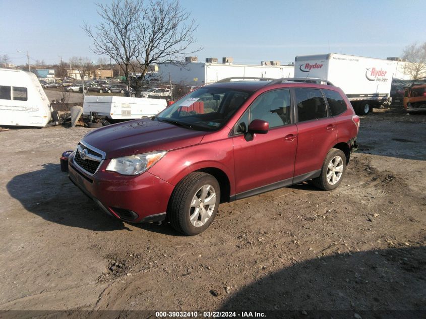 2014 Subaru Forester 2.5I Premium VIN: JF2SJAEC7EH538817 Lot: 39032410