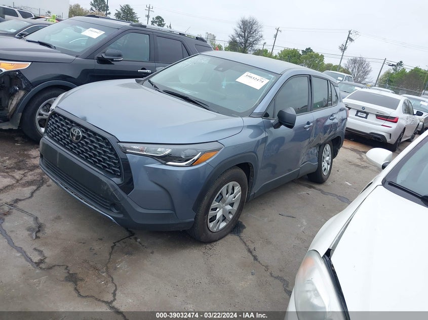 2022 Toyota Corolla Cross L VIN: 7MUAAABG2NV017197 Lot: 39032474