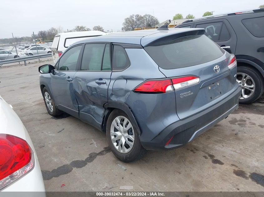 2022 Toyota Corolla Cross L VIN: 7MUAAABG2NV017197 Lot: 39032474