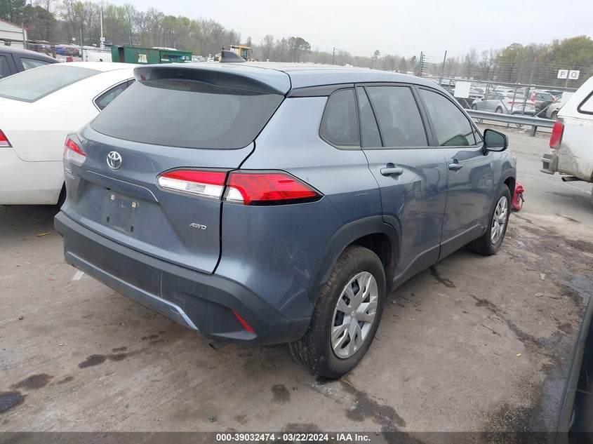 2022 Toyota Corolla Cross L VIN: 7MUAAABG2NV017197 Lot: 39032474