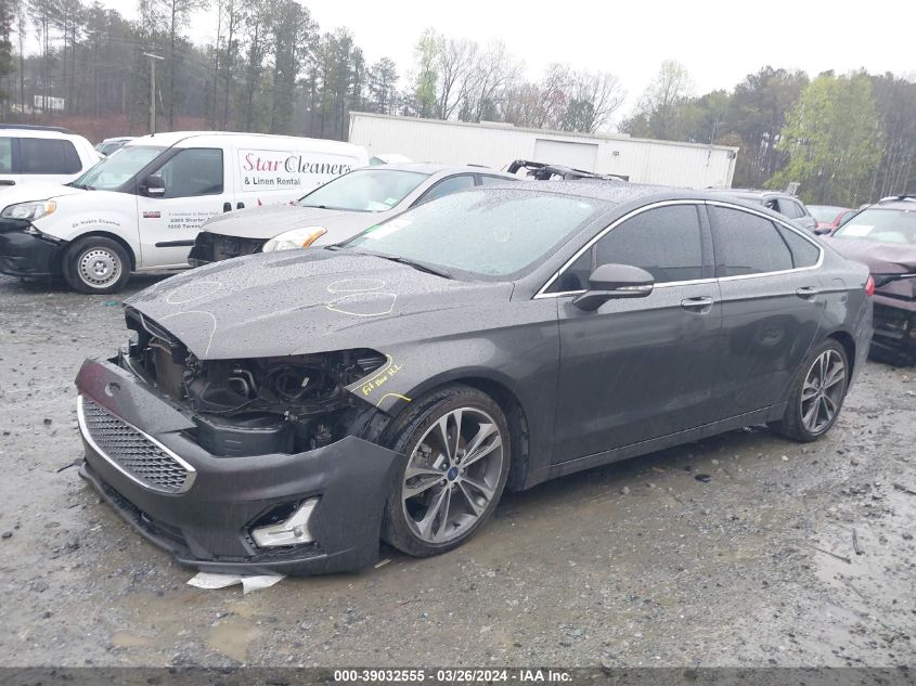 2019 FORD FUSION TITANIUM - 3FA6P0K97KR265217