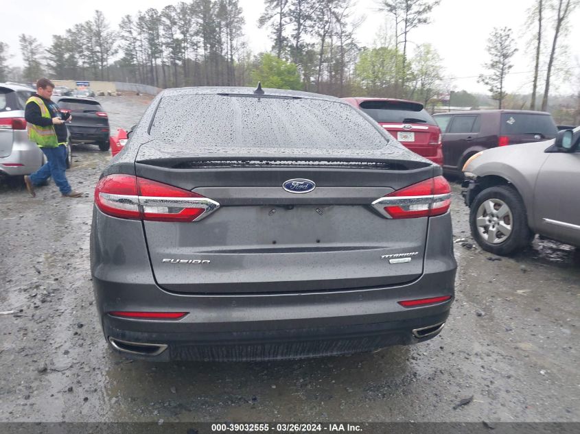 2019 FORD FUSION TITANIUM - 3FA6P0K97KR265217