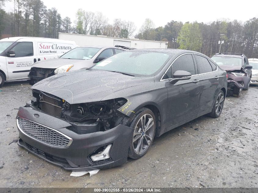 2019 FORD FUSION TITANIUM - 3FA6P0K97KR265217