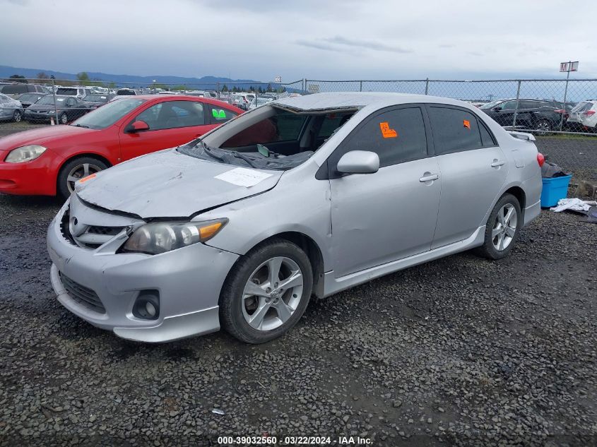 2011 Toyota Corolla S VIN: 2T1BU4EE2BC657996 Lot: 39032560