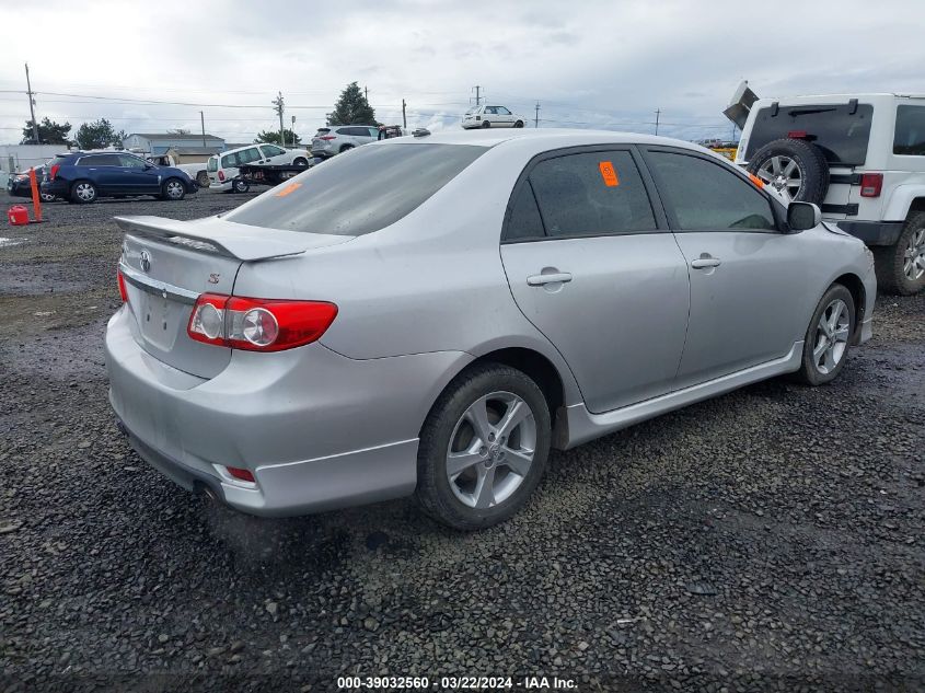 2011 Toyota Corolla S VIN: 2T1BU4EE2BC657996 Lot: 39032560