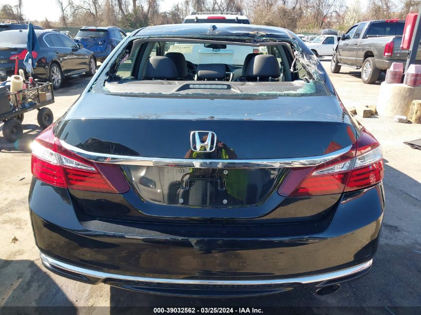 1HGCR2F85HA162709 2017 Honda Accord Ex-L