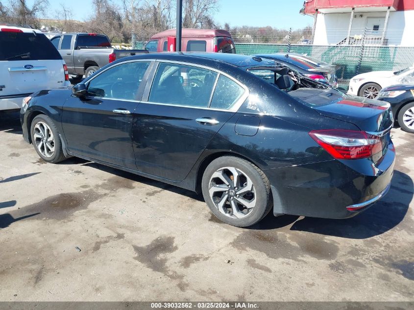 1HGCR2F85HA162709 2017 Honda Accord Ex-L