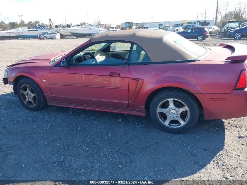 2003 Ford Mustang VIN: 1FAFP44453F402453 Lot: 39032577