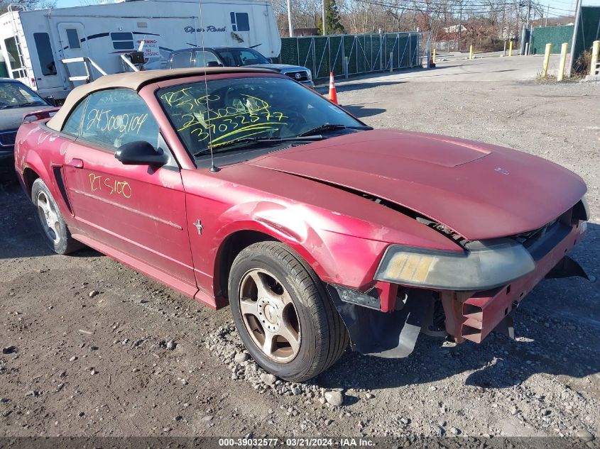 2003 Ford Mustang VIN: 1FAFP44453F402453 Lot: 39032577