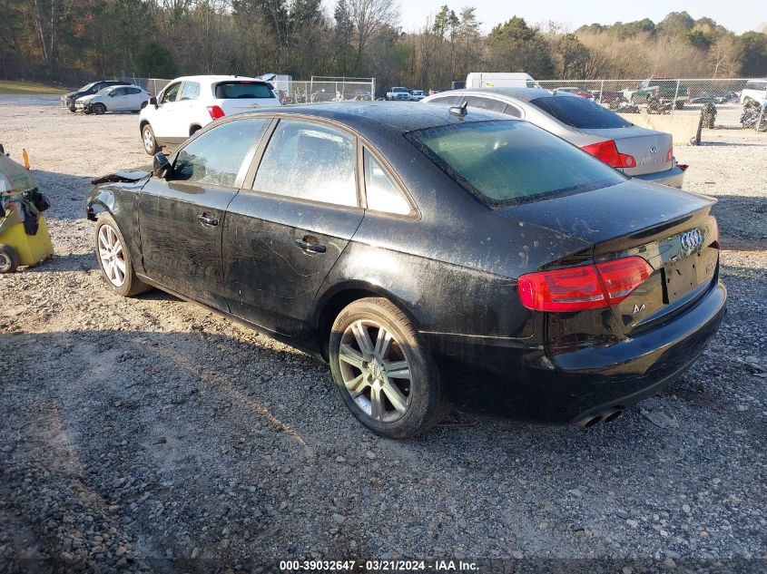 WAUAFAFLXAN037889 | 2010 AUDI A4