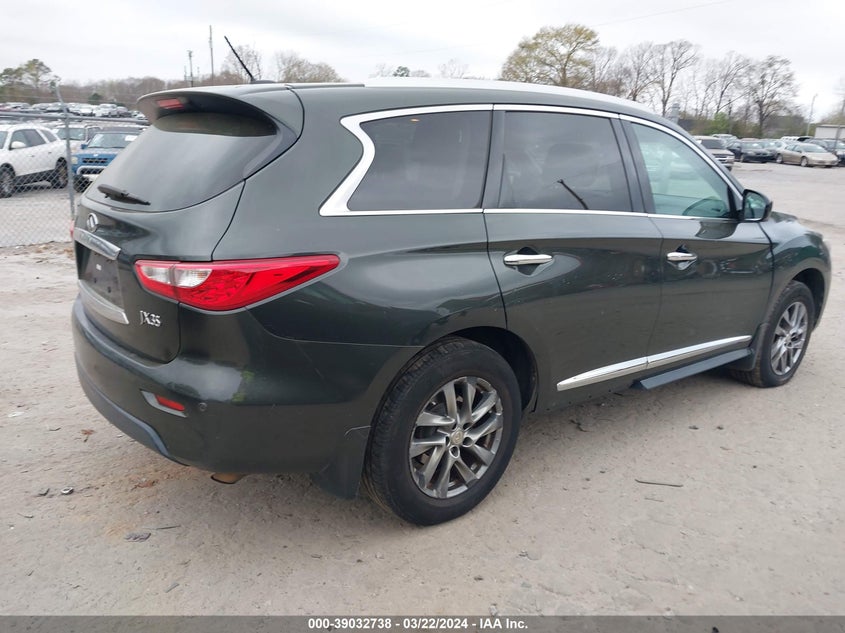 2013 INFINITI JX35 - 5N1AL0MM5DC335814