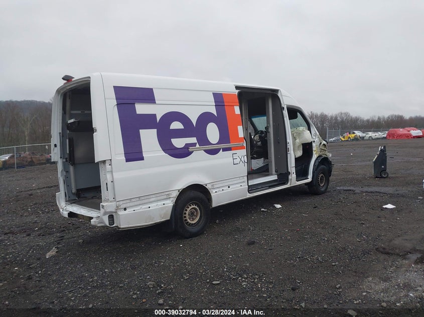 2022 MERCEDES-BENZ SPRINTER 2500 VIN: W1Y4DCHY8NT091862