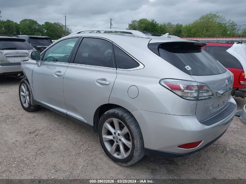 2012 Lexus Rx 350 VIN: 2T2ZK1BA0CC079026 Lot: 39032826