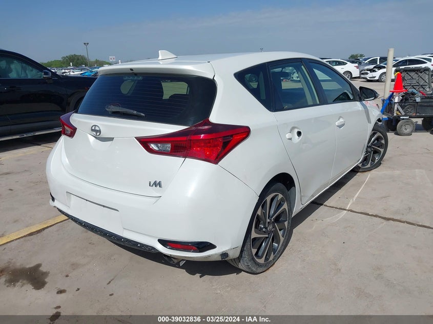 2016 Scion Im VIN: JTNKARJE1GJ508563 Lot: 39032836