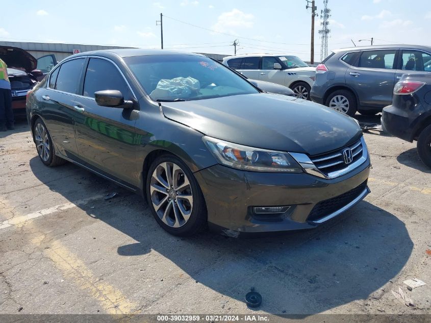 2013 Honda Accord Sport VIN: 1HGCR2F5XDA163127 Lot: 39032959