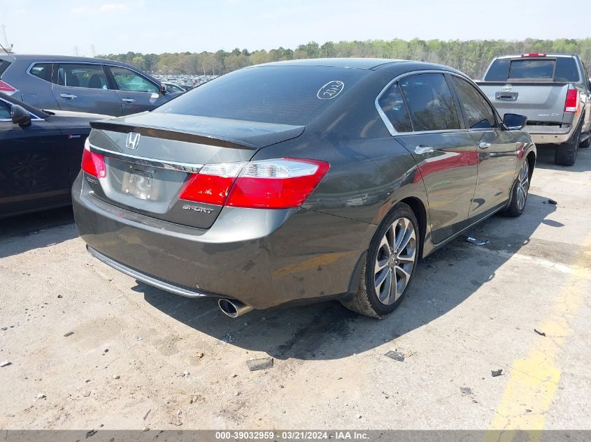 2013 Honda Accord Sport VIN: 1HGCR2F5XDA163127 Lot: 39032959