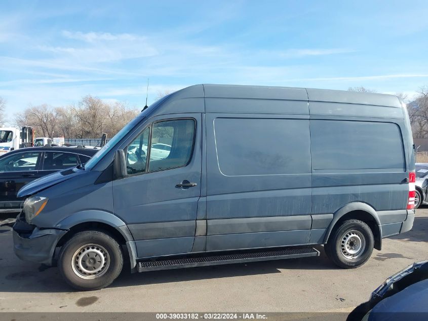 2018 Mercedes-Benz Sprinter 2500 Standard Roof V6 VIN: WD3PE7CD4JP647284 Lot: 39033182