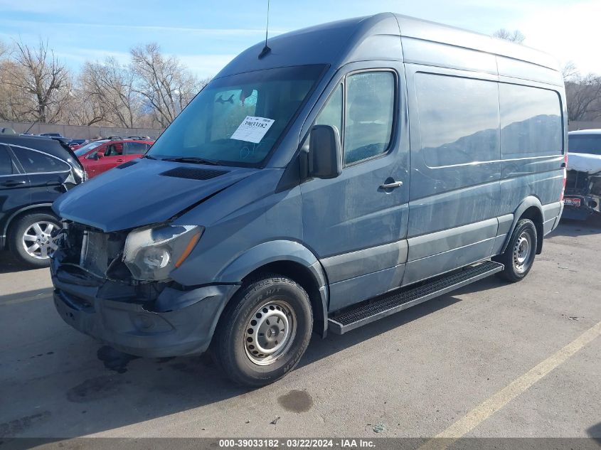 2018 Mercedes-Benz Sprinter 2500 Standard Roof V6 VIN: WD3PE7CD4JP647284 Lot: 39033182