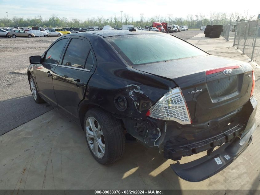 2012 Ford Fusion Se VIN: 3FAHP0HA2CR376995 Lot: 39033376